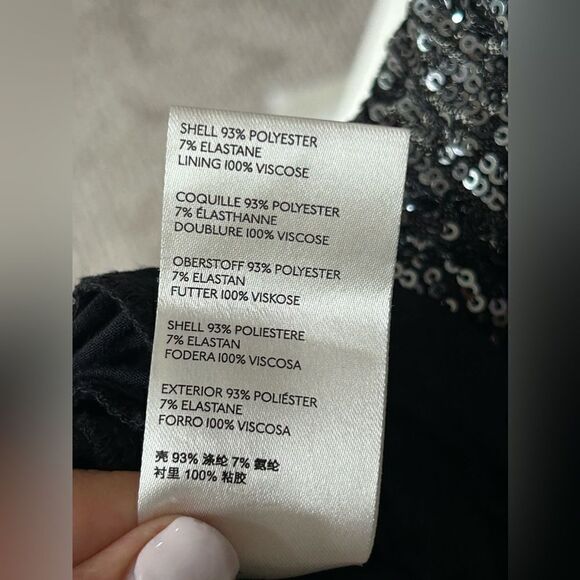 Free People Womens Giselle Sequined One Shoulder Mini Dress - Picture 9 of 11